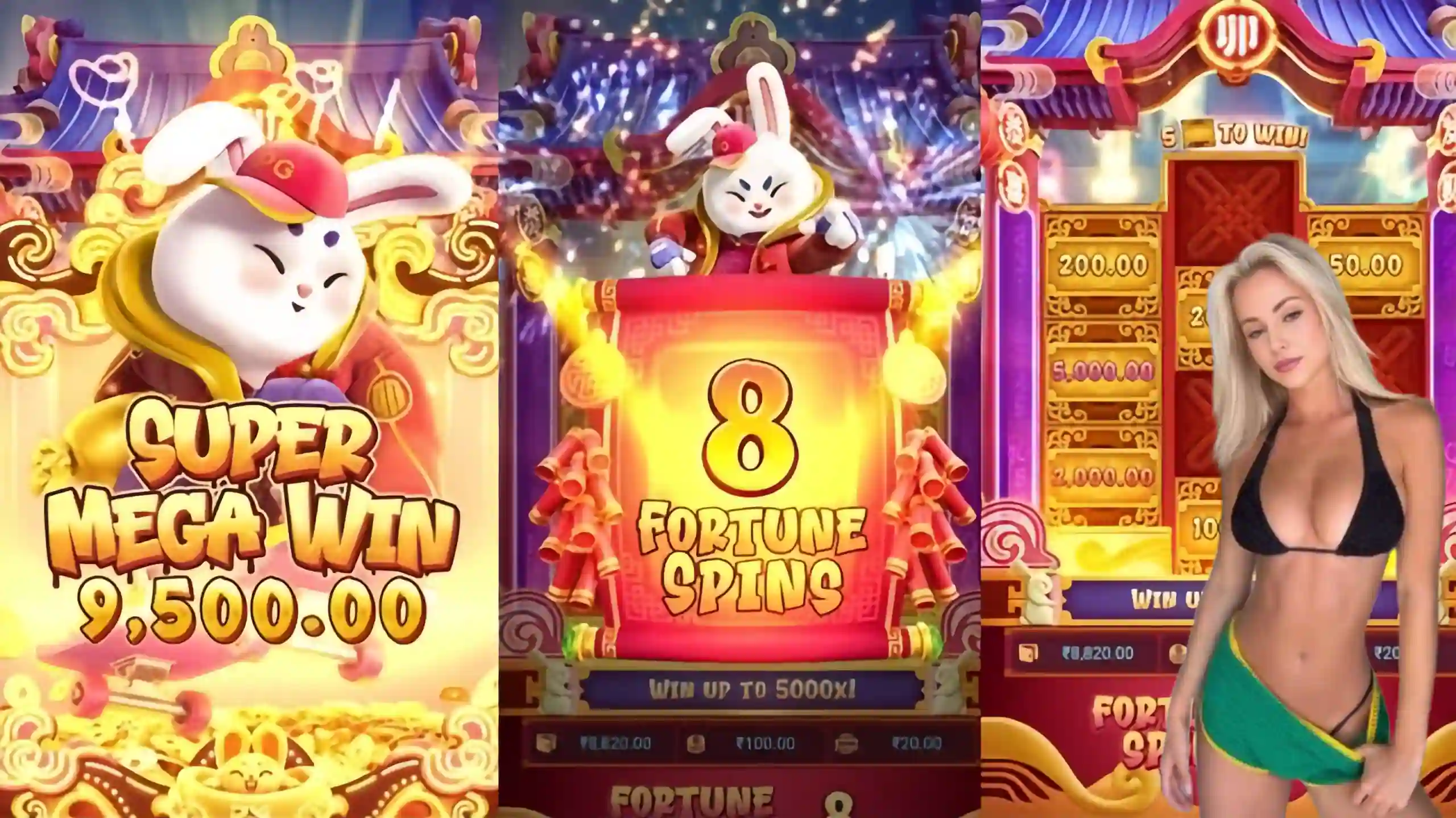 Wild Expansivo Fortune Rabbit cachacabet - Coelho Dourado que Expande